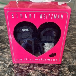 STUART WEITZMAN MY FIRST WEITZMANS BABY SHOES SIZE 3 NWT